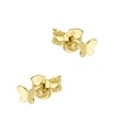 Little Butterfly Silver Stud Earring STS-6814